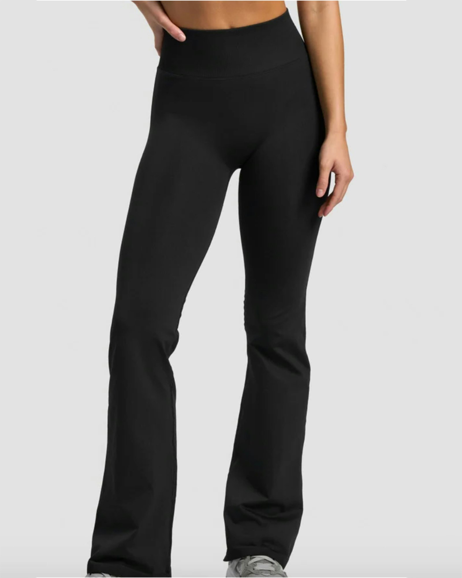 Flared Gym Leggings Women 7428084-010 Black