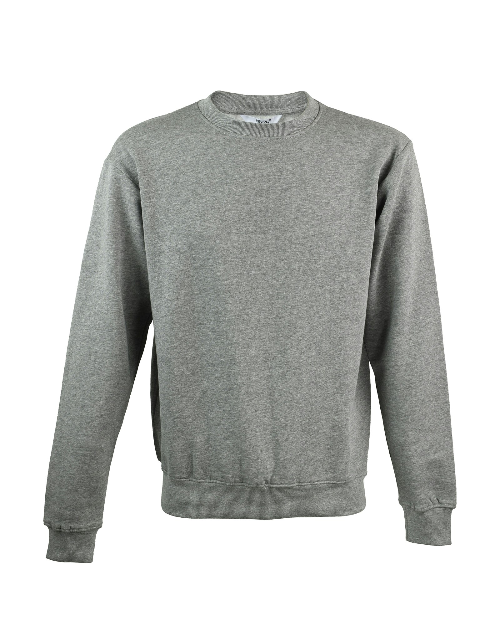 Sweatshirt Tröja Herr Mel.Grey