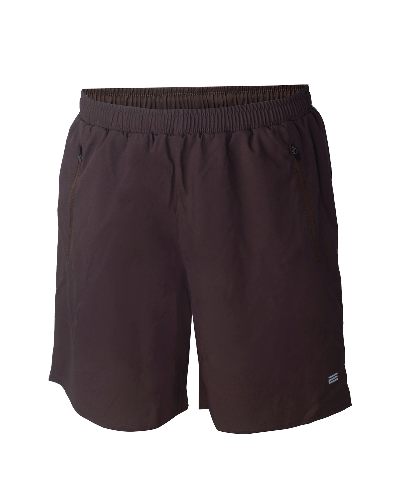 Power Workout Shorts 2-in-1 Herr – Mörkbrun | Oxide Sportswear