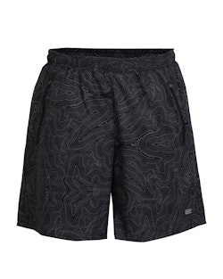 Power Workout Shorts 2-in-1 Herr – Svart | Oxide Sportswear