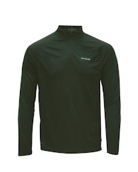 Training Long Sleeve Half-Zip Polo Herr Jungle Green