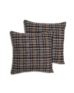 Glenrock Rut-vävd Kuddfodral 50x50cm Brun/Beige