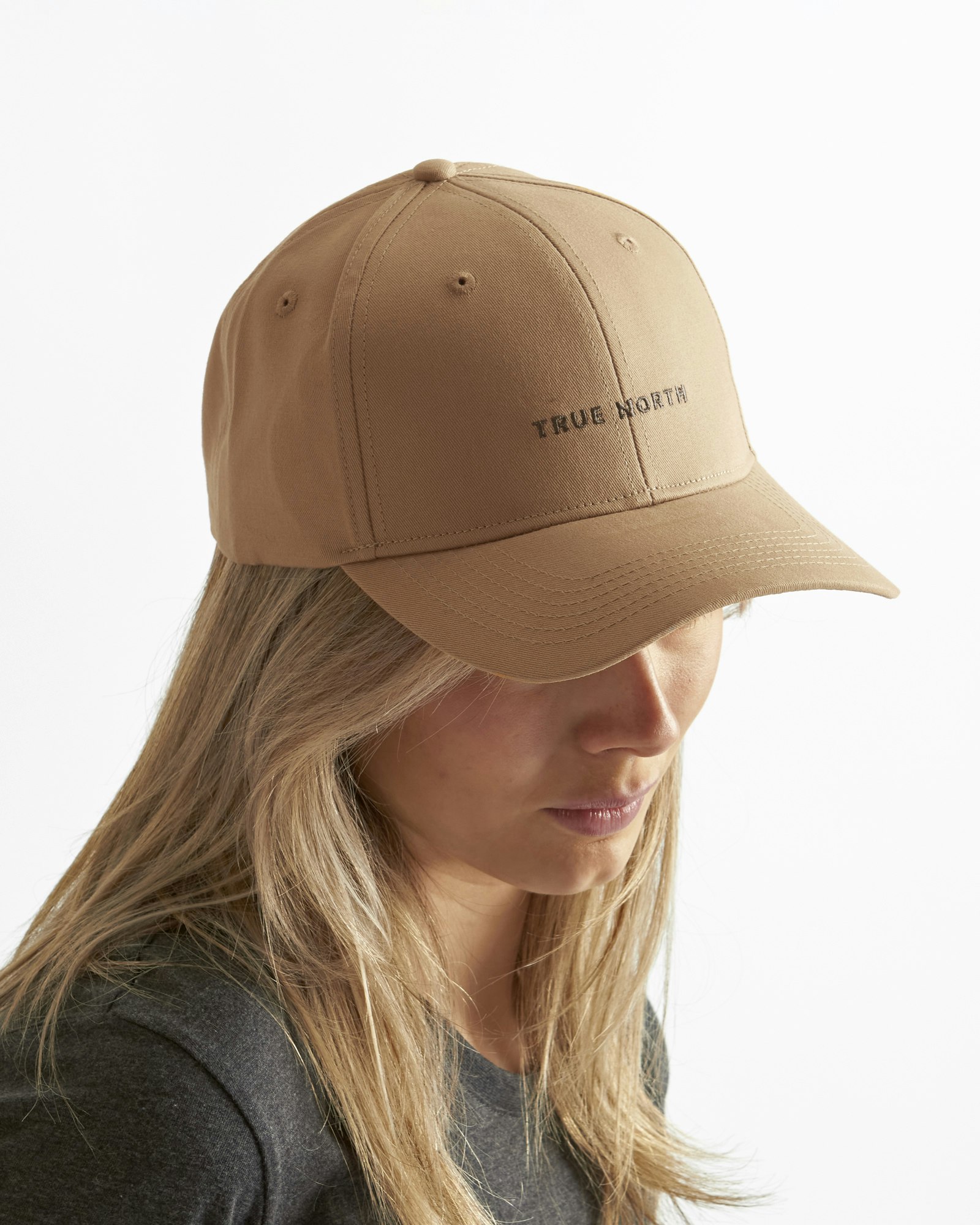 Keps i Bomullstwill, True North – Khaki (Unisex)