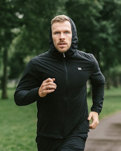 Pro Light Weight Wind Hood Jacket Herr – Svart | Oxide Sportswear