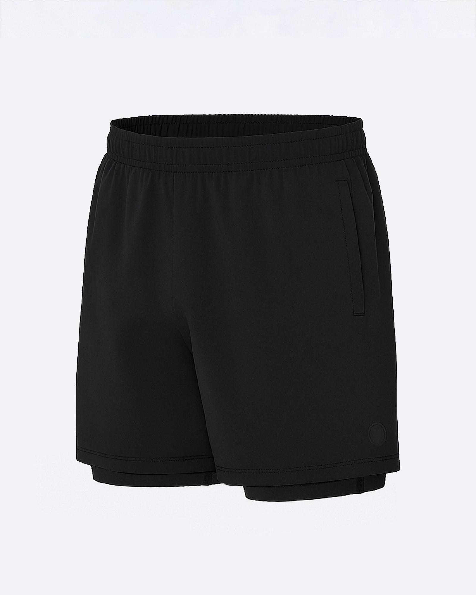 Stretchshort med 2 in One - Herr