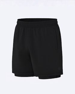 Stretchshort med 2 in One - Herr