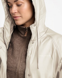 Regnjacka PU Mid-Long Dam, Beige