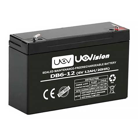 UOVision tillbehörspaket - Externt batteri/Kabel/Laddare