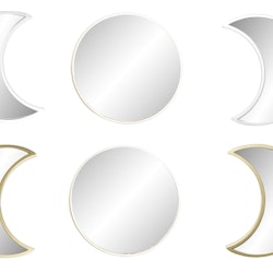 Spegel, SILVER MOON PHASES, 3-pack