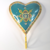 Väggkrok, BOHO YELLOW HEART