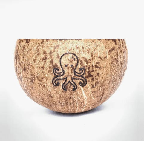 Kokosnötsskål, Kids Octopus Bowl, 200 ml