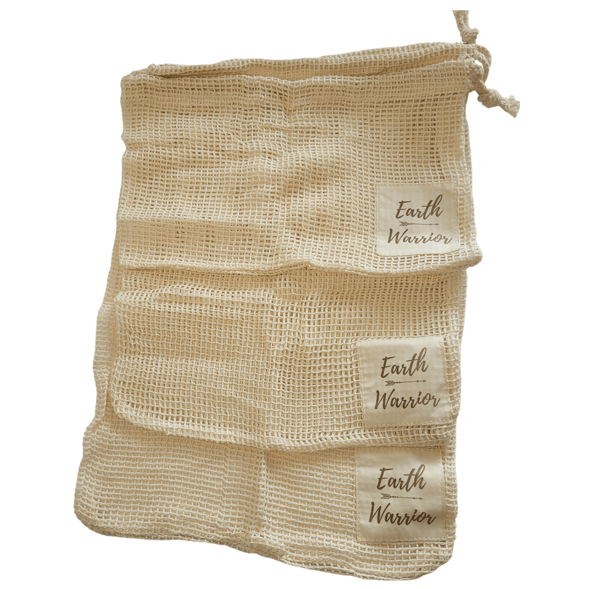 Nätpåse, ORGANIC MESH TRIO, 3-pack