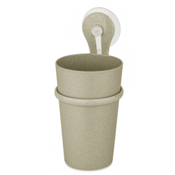 Tandborstmugg med sugpropp, RECYCLED