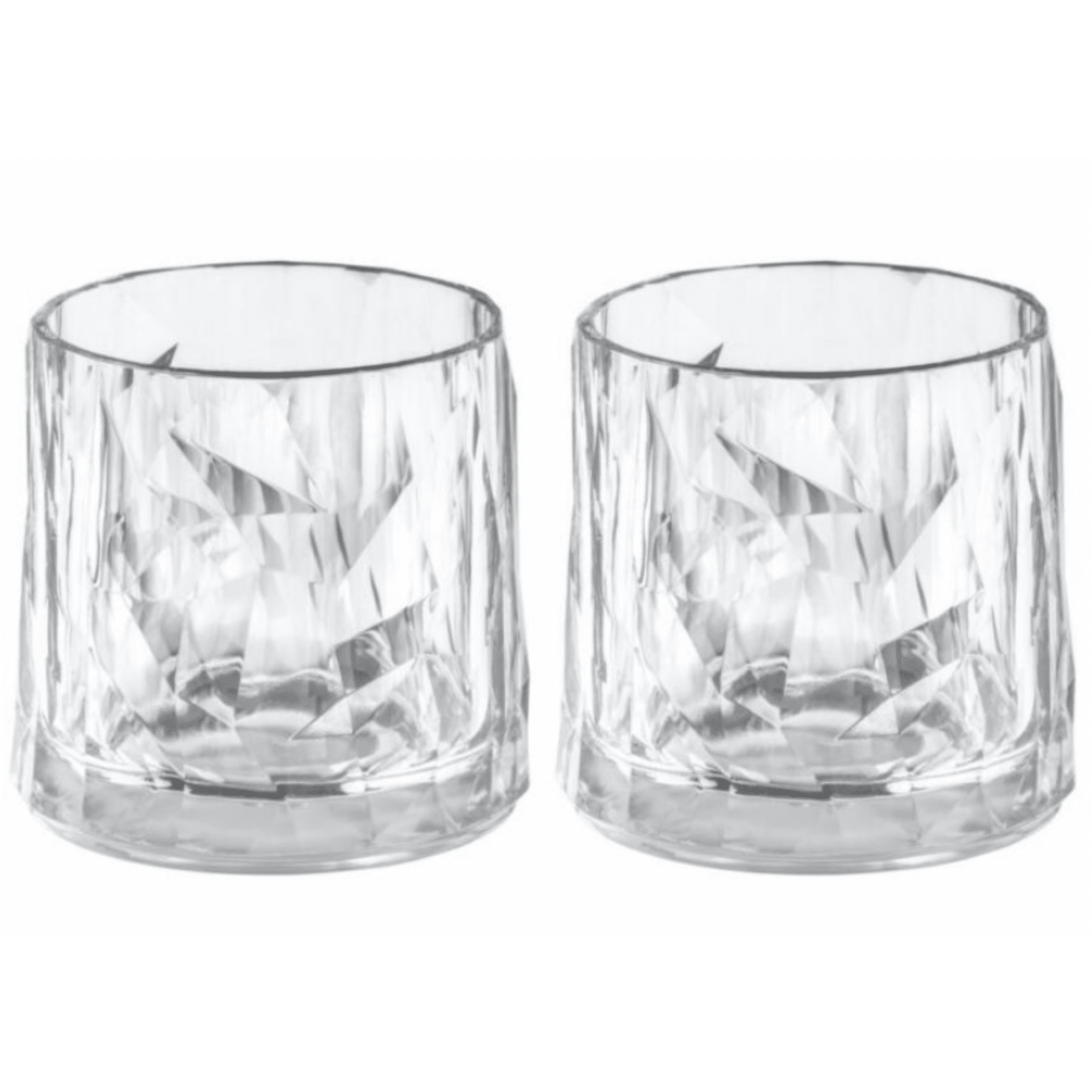 Whiskeyglas av okrossbar återvunnen termoplast, 250 ml