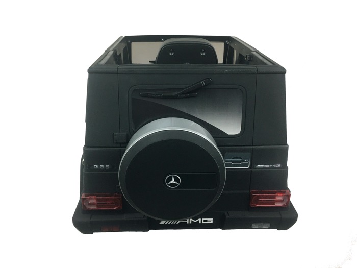 Mercedes G63 12v, musik, lädersäte, gummi EVA-däck