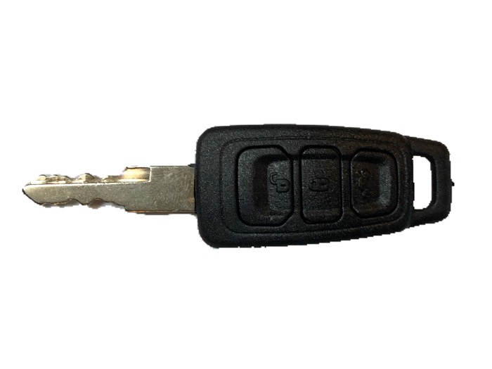 Nyckel för elbilar Ford Ranger och Ford Focus RS