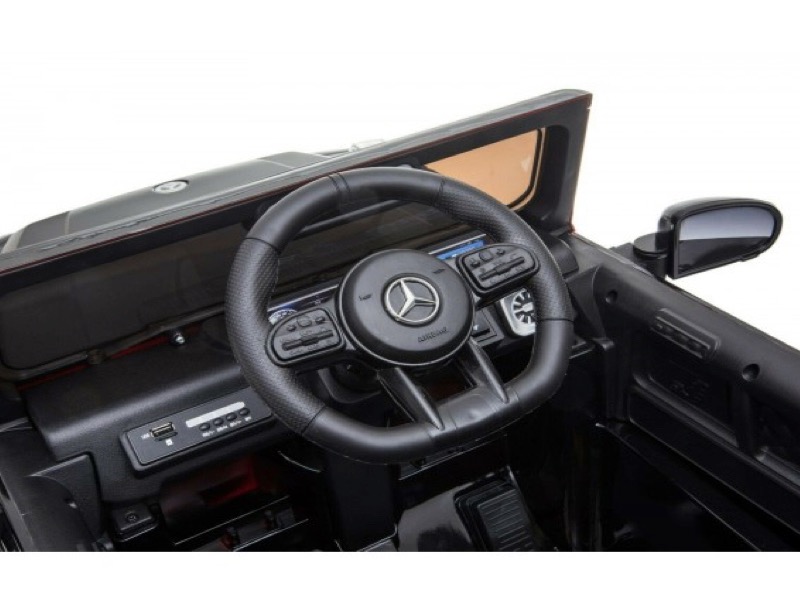 Mercedes G63, musik, lädersäte, EVA-däck