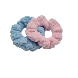 Virkad scrunchie 2-pack