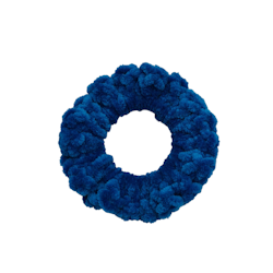 Virkad scrunchie
