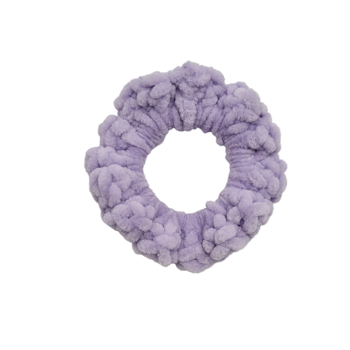 Virkad scrunchie