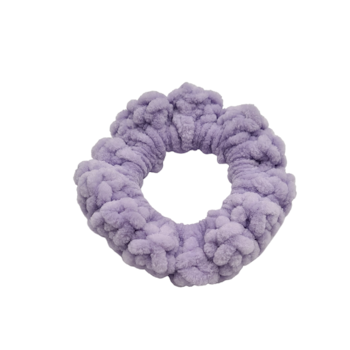 Virkad scrunchie