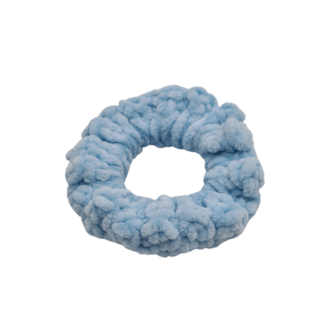 Virkad scrunchie