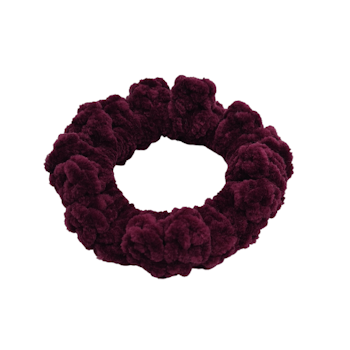 Virkad scrunchie