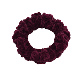 Virkad scrunchie