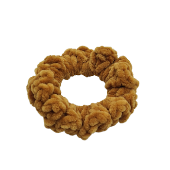 Virkad scrunchie