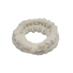 Virkad scrunchie