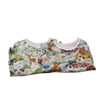 Långärmad t-shirt car