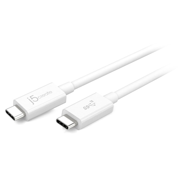 j5create USB-C till USB-C kabel, 100W, 70cm