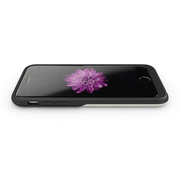 Aircharge iPhone 6/6s MFi Qi trådlöst laddningsskal med iPhone, liggande