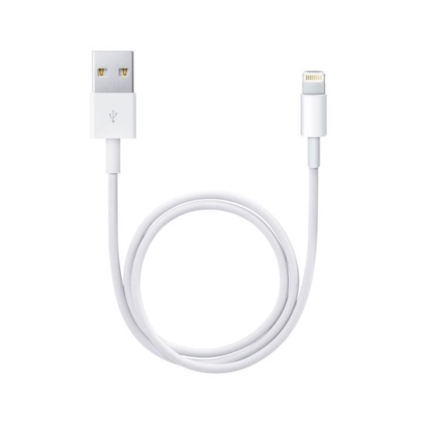 Apple Lightning - USB kabel, 50cm, stående