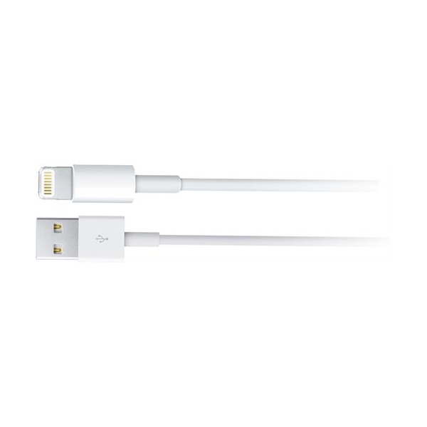 Apple Lightning - USB kabel, 50cm, kontakter