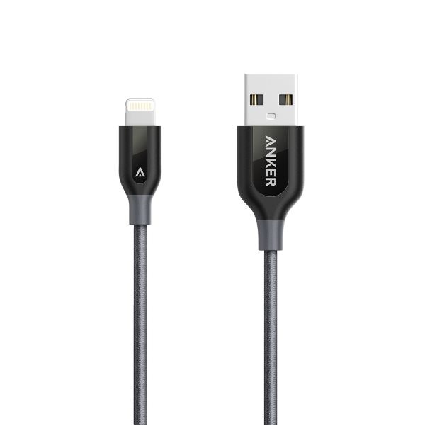 Anker PowerLine+ Lightning kabel för Apple, grå