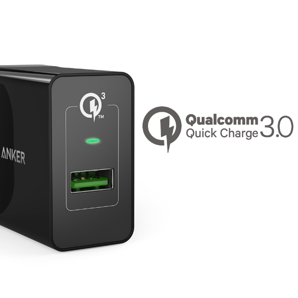 Anker PowerPort+ 1 - Quick Charge mobilladdare - med Quick Charge 3.0