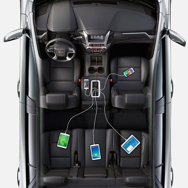 Anker PowerDrive 5 mobilladdare för bilen som alla når
