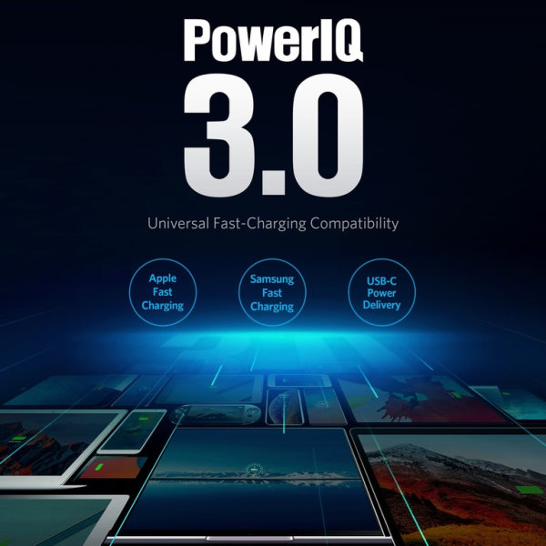 Anker PowerDrive III Duo mobilladdare med PowerIQ 3