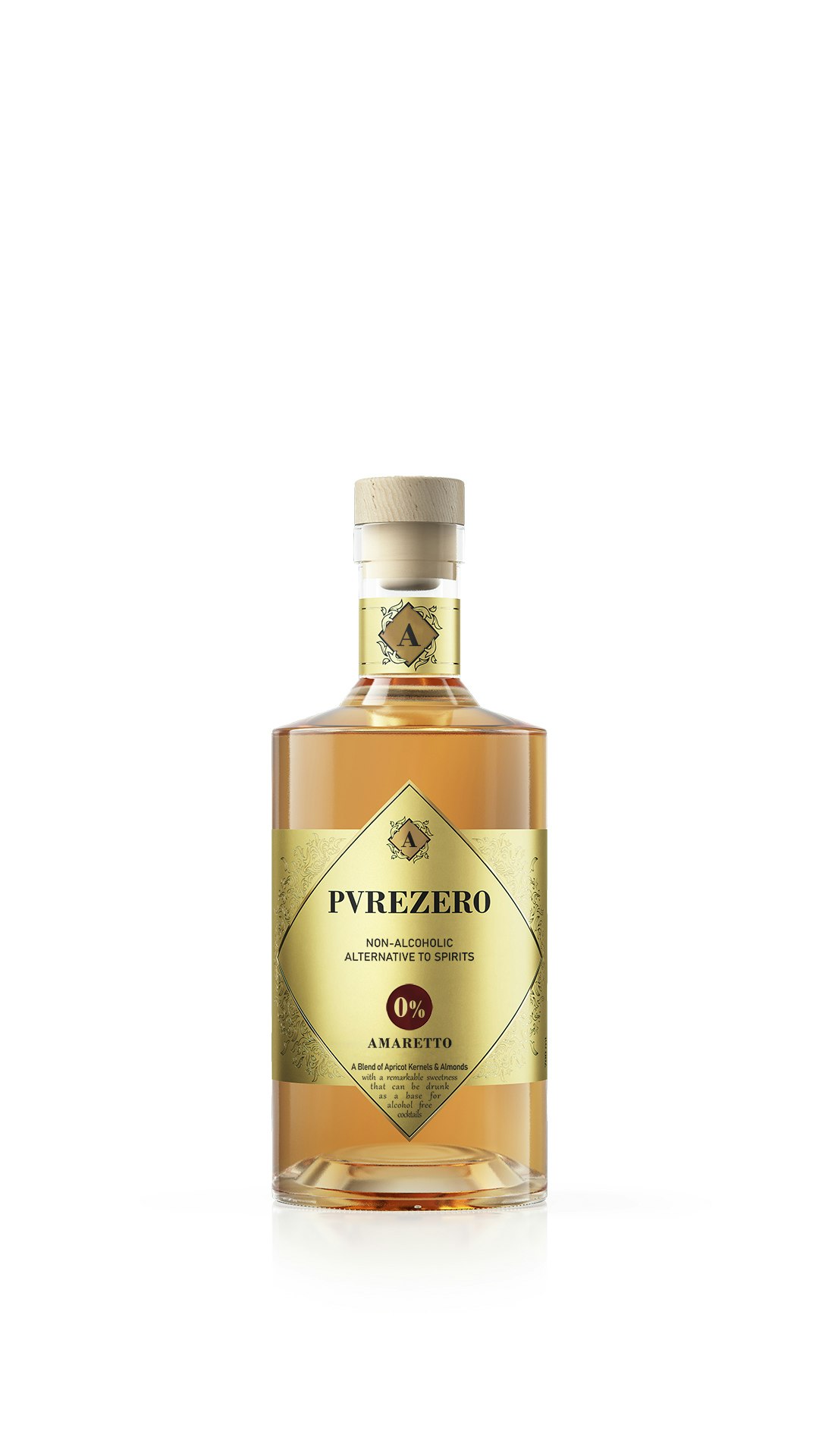 PVREZERO AMARETTO alkoholfritt (0,0%) dryck 700mL