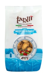 Taralli Pugliese Mediterraneo (krispiga bröd ringar) - handgjort bageriprodukt 250g