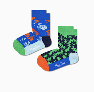 Happy Socks - Kids Crocodile Socks 2-pack