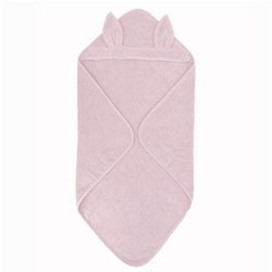 Badcape rabbit ljus rosa