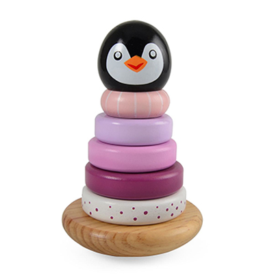 Magni - Stapeltorn Pingvin, Rosa