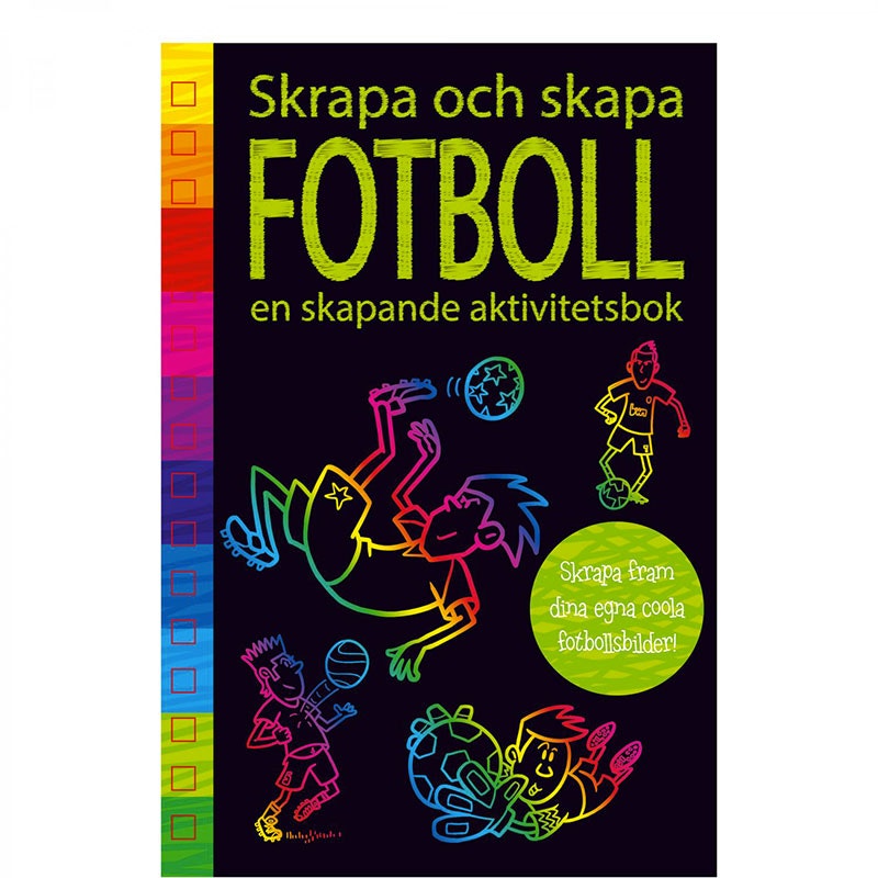 Bok - Skrapa & skapa - Fotboll