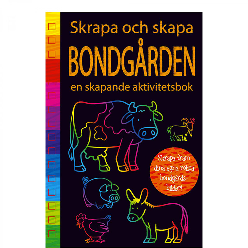 Bok - Skrapa och Skapa Bondgården
