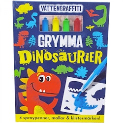 Bok - Vattengraffiti - Grymma Dinosaurier