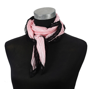 Gemini - Veckad scarf rosa