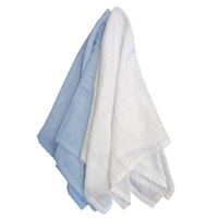 Summerville - Muslin - 2-pack forever blue