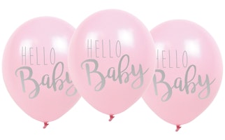 Jabadabado - Hello baby rosa ballonger